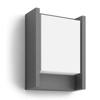 Lampa Ogrodowa LED Kinkiet Elewacyjny ARBOUR 3,8W 2700K Ciepła IP44 Antracyt PHILIPS