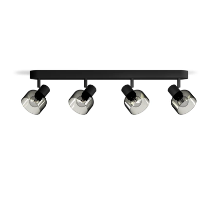 Lampa Sufitowa Reflektor 4x E14 LED Czarna Sleet Philips