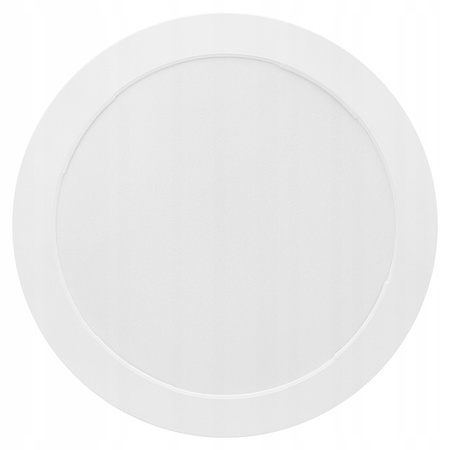 Panel LED Oprawa Sufitowa 18W 1440lm 4000K Neutralny 120° Natynkowy Ogrągły Biały Bingo Masterled