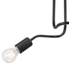 Lampa Sufitowa CHARLIE 2xE27 Czarna LM-2.120 Lamkur