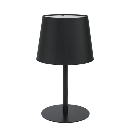 Lampa Stołowa Biurkowa Nocna MAJA BLACK Abażur Czarna Klasyczna E27 2936 TK Lighting