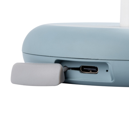 Lampa Stołowa Biurkowa LED FLUXY IP44 Niebieska KANLUX