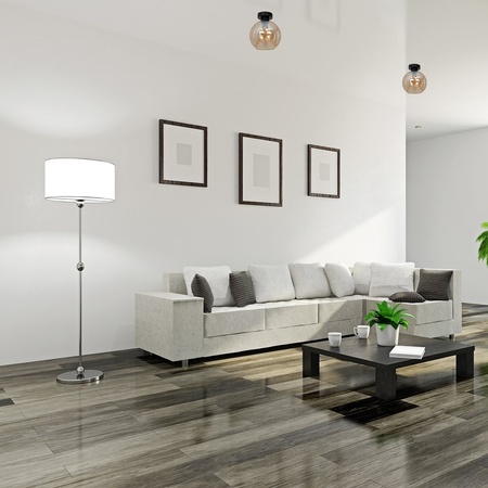 Lampa Sufitowa SOFIA Bursztynowa 1xE27 Milagro