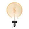 Żarówka LED Globe E27 G125 7W 2100K Ciepła Filament PHILIPS HUE White Bluetooth Zigbee