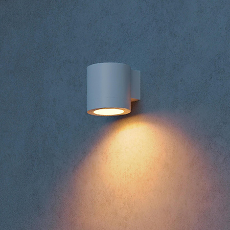 Kinkiet Ogrodowy Lampa Zewnętrzna Elewacyjna LED GU10 IP44 Biała Fylx Philips