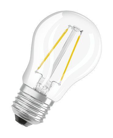 Żarówka LED P45 E27 A60 6.5W = 60W 806lm 4000K Neutralna 200° Filament Ściemnialna Osram