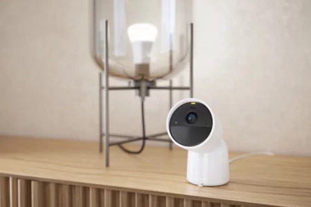Kamera Przewodowa Wewnętrzna IP 1080p Full HD CMOS Biała Zigbee WiFi SMART Security Camera Secure Philips HUE