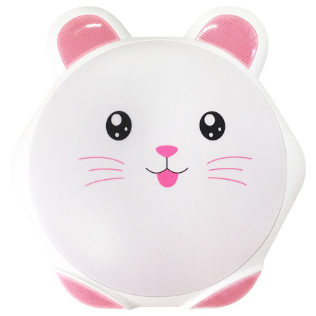 Plafon LED Lampa Sufitowa Natynkowa SWEET Różowy 20W LED Ø400 mm Milagro