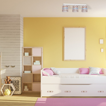 Lampa Sufitowa BALLERINA 3xE27 Milagro