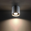 Lampa Sufitowa Oprawa Natynkowa GU10 SPOT TUBA Cylindryczna Szara Nowoczesna Orbis Sollux
