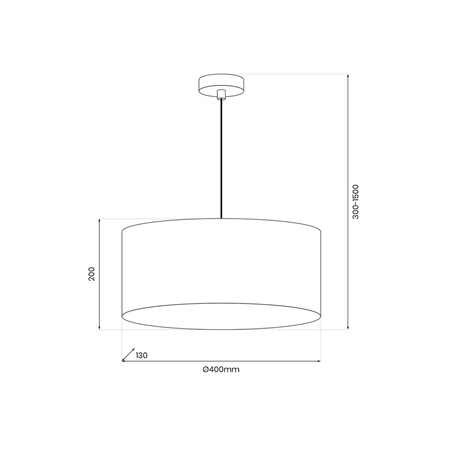 Lampa Sufitowa Natynkowa Wisząca Blossom Kwiatowy Wzór 1xE27 Złota MILAGRO