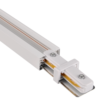 Łącznik Prosty do Szynoprzewodu Szyny 1-Fazowej Biały Sanico Goldlux
