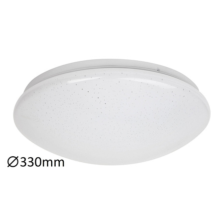 Plafon LED Lampa Sufitowa Oprawa Ścienna Natynkowa 18W 1350lm 4000K Biały Nowoczesny Lucas Rabalux