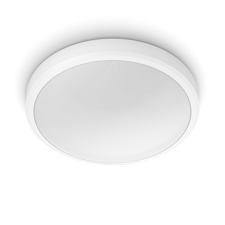 Plafon LED Lampa Sufitowa Natynkowa DORIS 17W 2700K IP44 31cm Biały PHILIPS