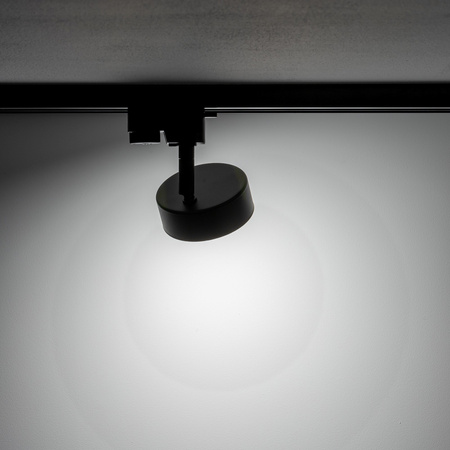 Reflektor Szynowy Lampa do Szynoprzewodów 1-fazowy GX53 Czarny Nowoczesna PROFILE PUCK 10358 Nowodvorski