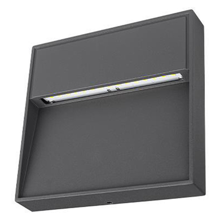 Lampa Ogrodowa Kinkiet Elewacyjny LED SANTIEGO 4W IP54 4000K Kwadratowy