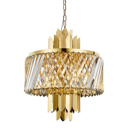 Lampa Sufitowa Żyrandol MARGOT Złota 6xE14 Milagro