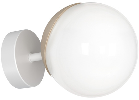 Lampa Ścienna Kinkiet SFERA Drewniana 1xE14 Milagro