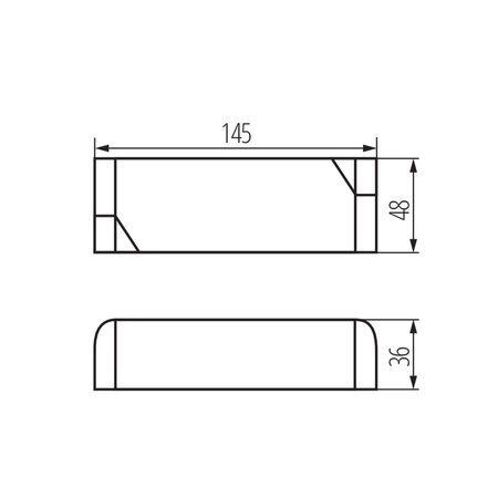 Zasilacz Elektroniczny Stałonapięciowy do Oświetlenia LED 30W 24V DC 1.25A Biały POWELED KANLUX
