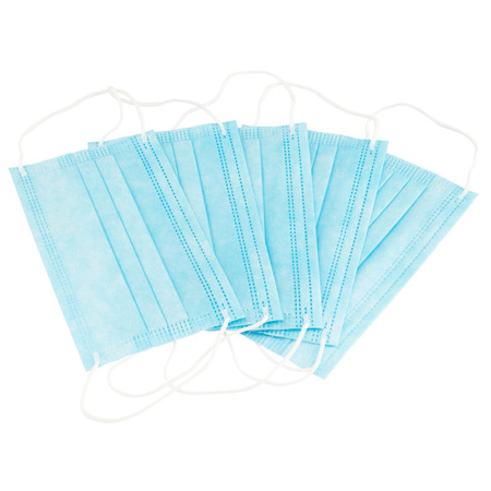 5x Maseczka Ochronna Jednorazowa Trójwarstwowa