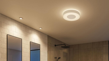 Oprawa Podtynkowa Wpuszczana LED Hermetyczna IP44 Łazienkowa 4.2W 400lm IP44 White and Color Ambiance RGB + TW Biała Inteligentna SMART Zigbee Bluetooth Xamento Philips HUE