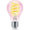 Żarówka LED E27 A60 6.3W = 40W 470lm 2200-6500K RGB + TW FILAMENT Inteligentna SMART WiFi Bluetooth Aplikacja WiZ Philips