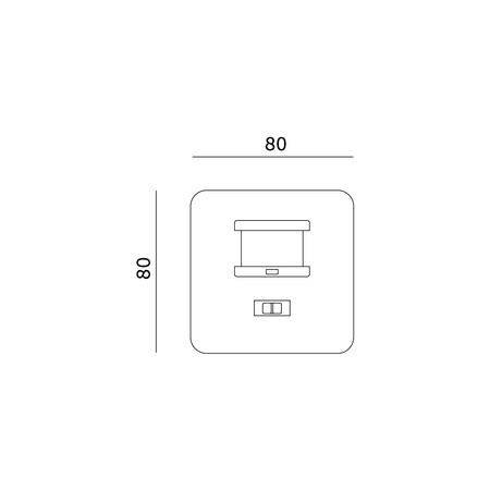 CZUJNIK RUCHU I ZMIERZCHU PIR LX01 140ST Do Puszki KOBI