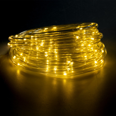 Girlanda Solarna Ogrodowa 100x LED Ozdobna Łańcuch Świetlny 11,9m 3000K