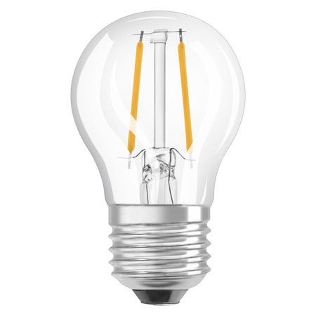 Żarówka LED P45 Kulka E27 4W = 40W 470lm 4000K Neutralna 300° Retrofit Filament CLASSIC Osram