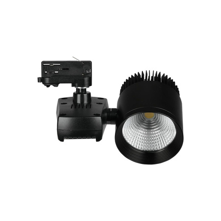 Reflektor szynowy LED 40W 4000K Czarny COB VT-4540T V-TAC