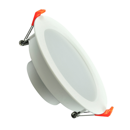 Zestaw 3 x Oprawa podtynkowa okrągła MIRO LED Biała 6W 420lm 3000K GOLDLUX (Polux)