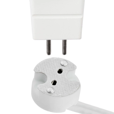 Oprawa Ceramiczna Gniazdo ceramiczne Przyłączeniowe do LED KOSTKA G5,3 MR16 G4