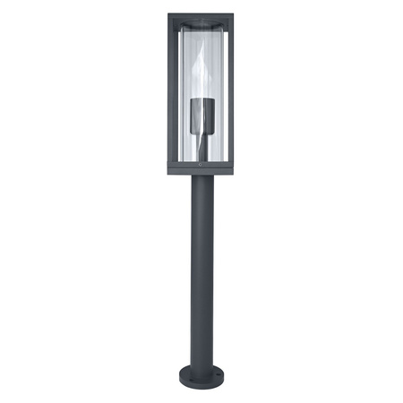 Lampa Ogrodowa Zewnętrzna Stojąca Słupek E27 60cm IP44 Szary Endura Ledvance