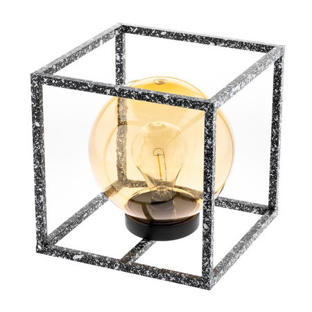 Lampa Solarna LED Ogrodowa Stojąca Latarenka IP44 23cm Czujnik Zmierzchu