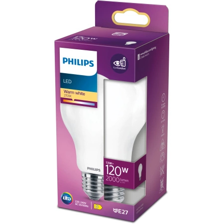 Żarówka LED E27 A67 13W = 120W 2000lm 2700K Ciepła FILAMENT LED Classic Philips