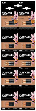 Baterie Alkaiczne DURACELL Basic AAA LR03 20szt Blister