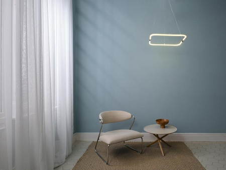 Lampa Sufitowa Wisząca Dekoracyjna LED 18W 2000lm 3000K Ciepła Ściemnialna Szary Decor Ledvance