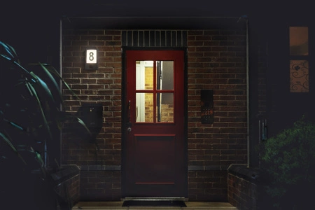 Kinkiet Ogrodowy Lampa Elewacyjna Zewnętrzna LED z Czujnikiem Ruchu i Zmierzchu 13W 900lm 3000K Ciepła Szary IP44 Endura Osram