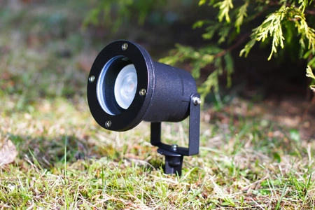 Lampa Ogrodowa REFLEKTOR LED Szpikulec z Przewodem 30cm do GU10