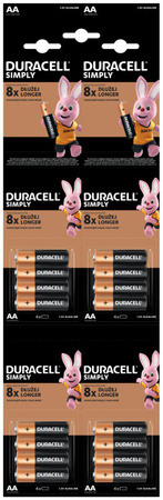 Baterie Alkaiczne DURACELL Basic AA LR6 16szt