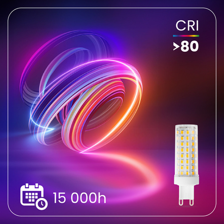 4x Żarówka LED G9 Kapsułka 12W = 100W 1152lm 3000K Ciepła 360° LUMILED