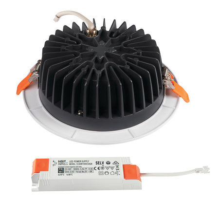 Oprawa Sufitowa Podtynkowa LED TIBERI PRO DOWNLIGHT 40W 4000K 4200lm IP44 Biała KANLUX