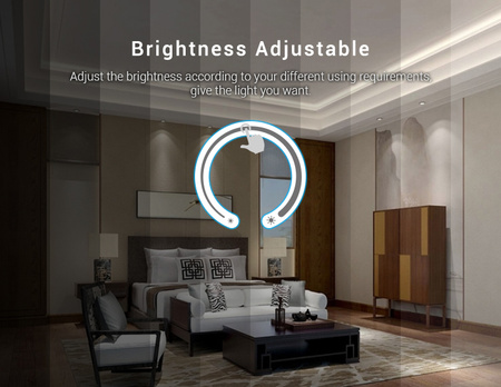 PILOT Panel naścienny ŚCIEMNIACZ 1-strefowy MONO Mi-Light - FUT087