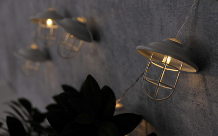 Girlanda Ogrodowa LED Bateryjna 2,1m na baterie 2xAA LOFT GOLDLUX (Polux)