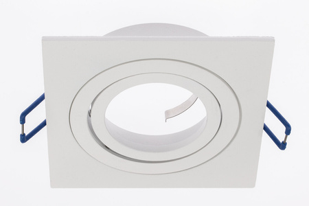 Oprawa Podtynkowa HALOGENOWA TUBA SPOT Ruchoma Midi GU10 Lumiled Kwadratowa Biała 20mm