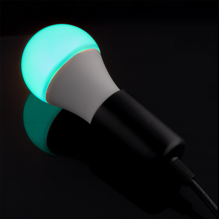 Żarówka LED E27 A60 9W = 60W 806lm 6500K + RGB Wielokolorowa 260° Ściemnialna Pilot LUMILED