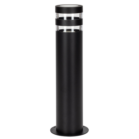 Lampa Ogrodowa Stojąca Słupek E27 Czarna IP54 Rino Sanico Goldlux