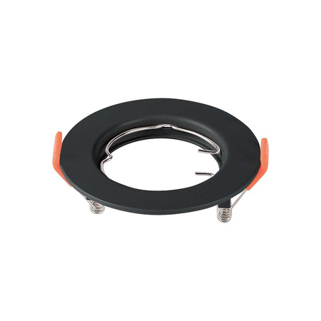 Oprawa Sufitowa Podtynkowa Oczko GU10 Okrągła Czarna 2 Sztuki VT-929 V-TAC