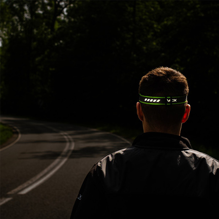 LATARKA Akumulator Czołowa LED 800LM CREE + SMD PRO SERIES VA0196 VAYOX