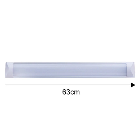 Lampka Podszafkowa LED Listwa Meblowa 18W 4500K 63cm Biała